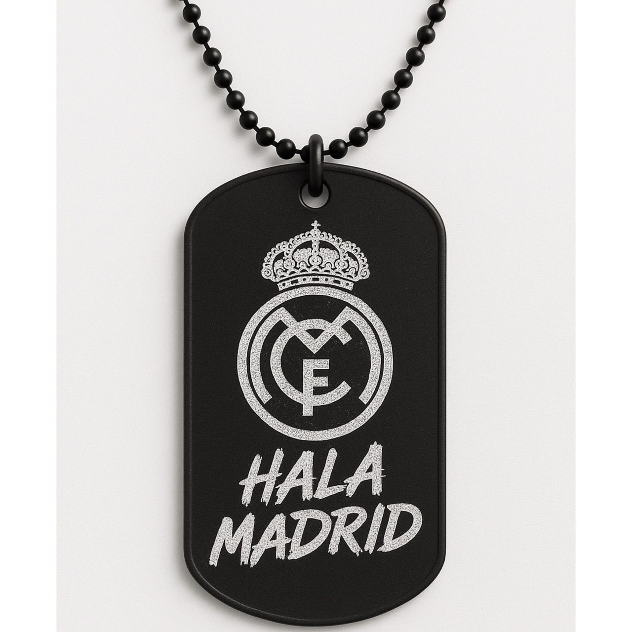 گردنبند طرح HALA MADRID مشکی