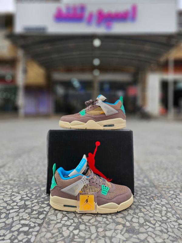 کتونی نایک جردن Nike Jordan 4 Military Black