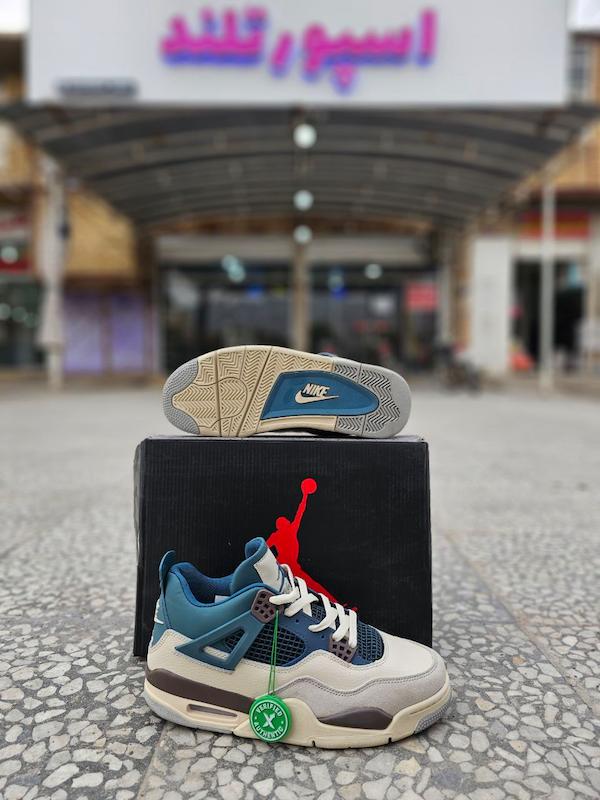 کتونی نایک جردن Nike Jordan 4 Military Black