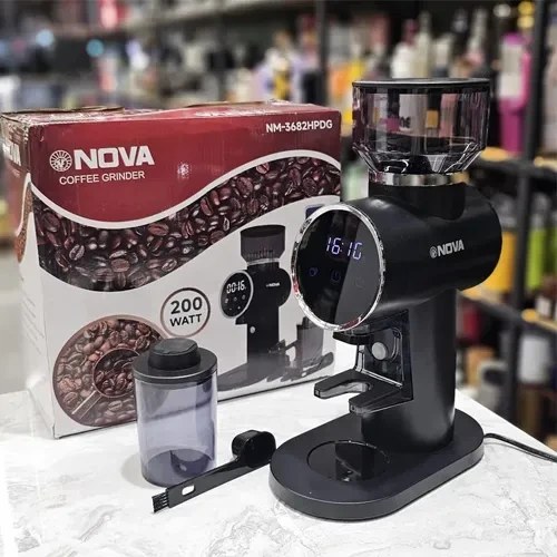 آسیاب قهوه دیجیتال لمسی NOVA NM-3682HPDG