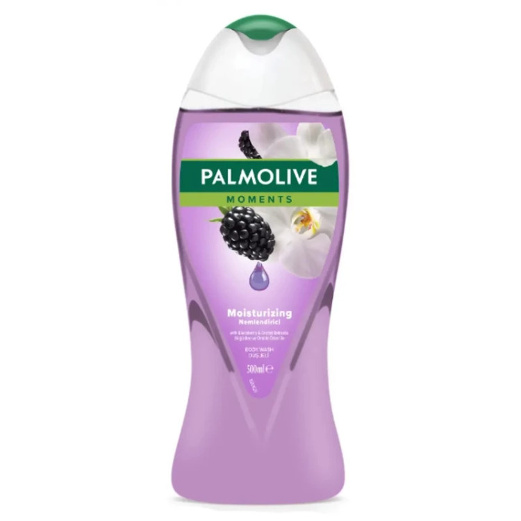 شامپو بدن پالمولیو Palmolive عصاره شاه توت و گل ارکیده حجم 500 میل