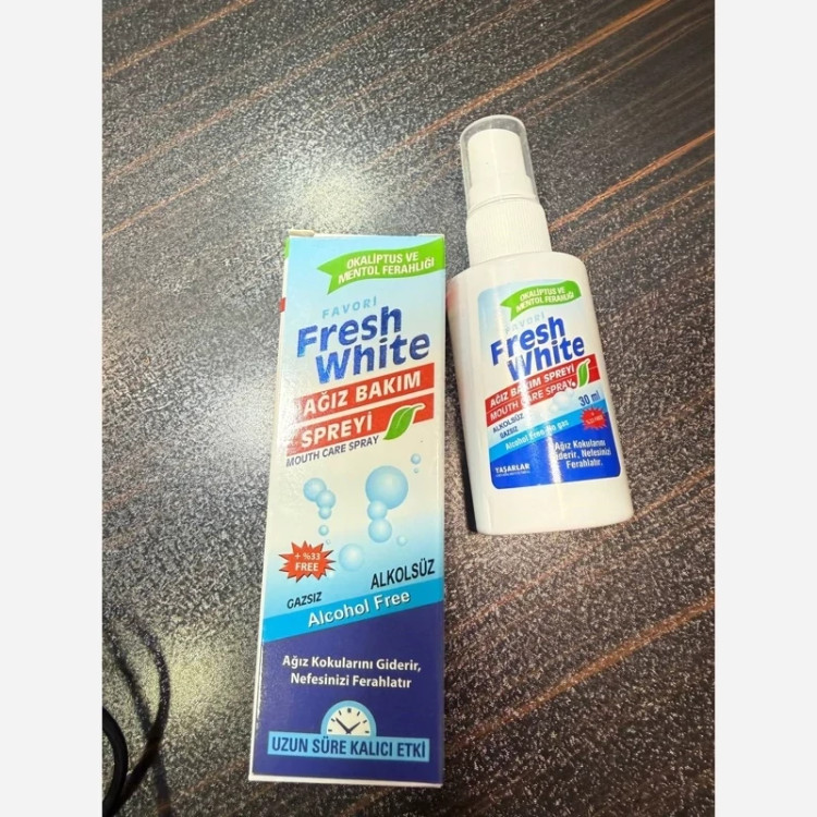 اسپری دهان شویه فرش وایت Fresh White