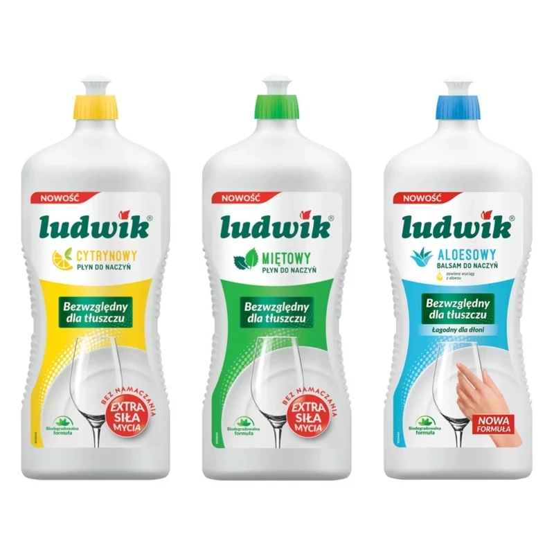 مایع ظرفشویی لودویک حجم 1350 گرم