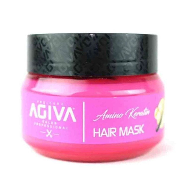 ماسک مو داخل حمام آگیوا حاوی کراتین 350 میل مدل Agiva Amino Keratin