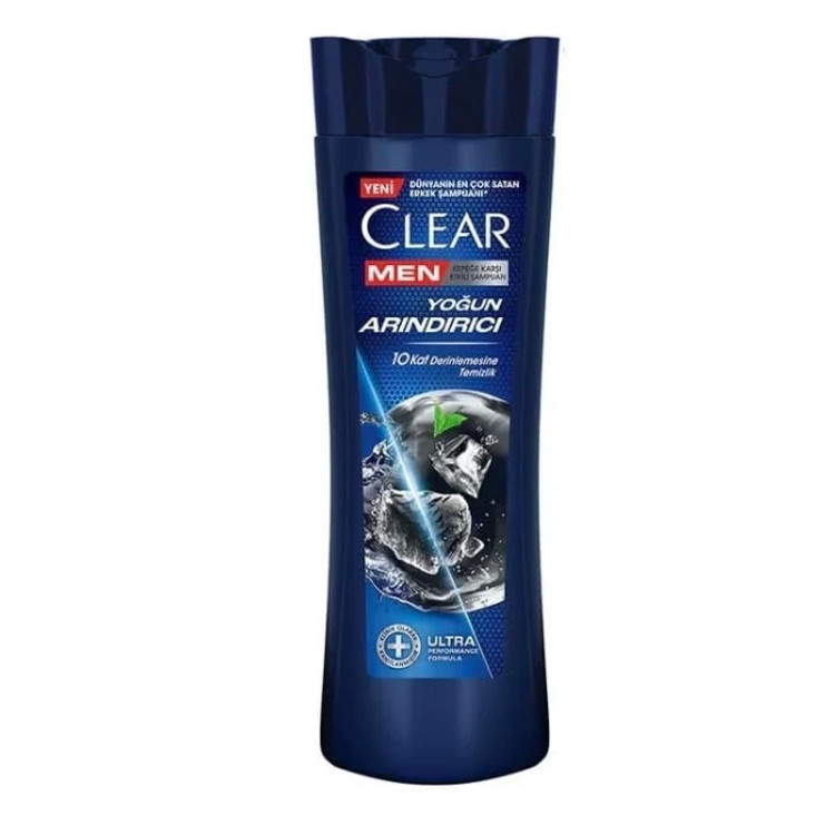 شامپو کلیر ترکیه 350 میل (ضد شوره ذغالی) CLEAR