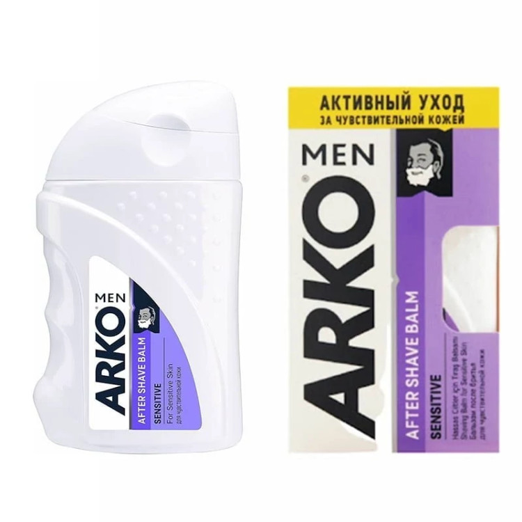 افتر شیو کرمی آرکو حجم 150 میل مدل ARKO Sensitive