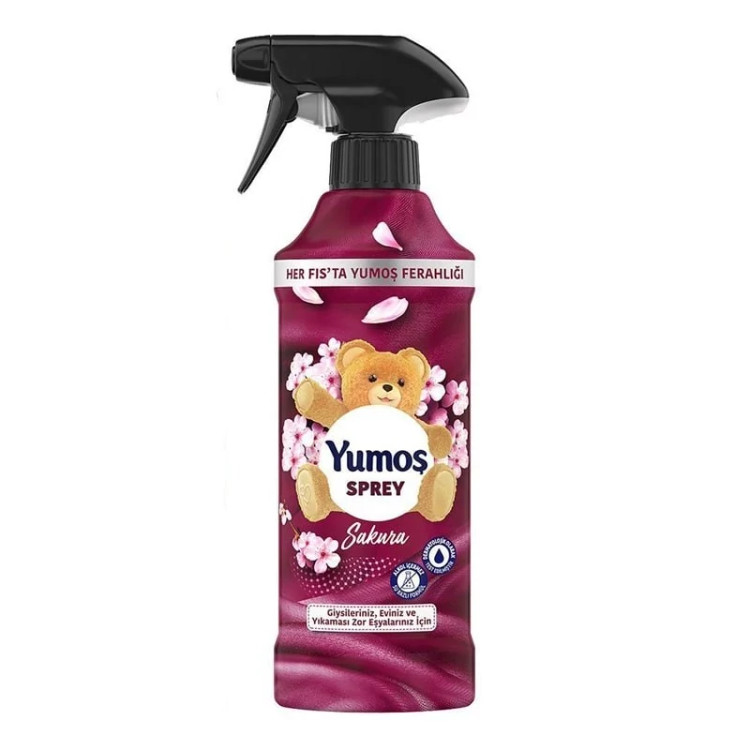 اسپری خوشبو کننده یوموش 450 میل yumosh مدل SAKURA رایحه گل ساکورا