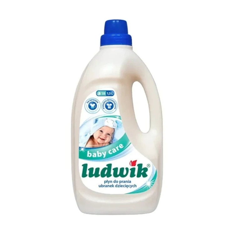 مایع لباس کودک لودویک Ludwik ضد حساسیت حجم 1500 میل