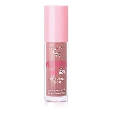 لیپ گلاس رنگی حجم دهنده PLUMPED LIPS گلدن رز Golden Rose کد 207