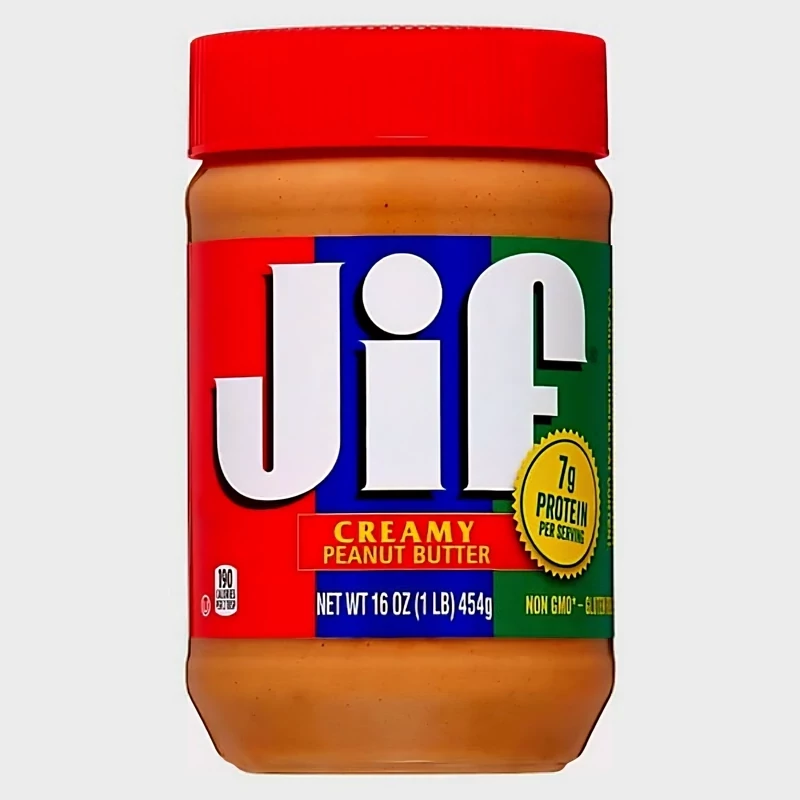 کره بادام زمینی کرمی جیف Jif Creamy Peanut Butter