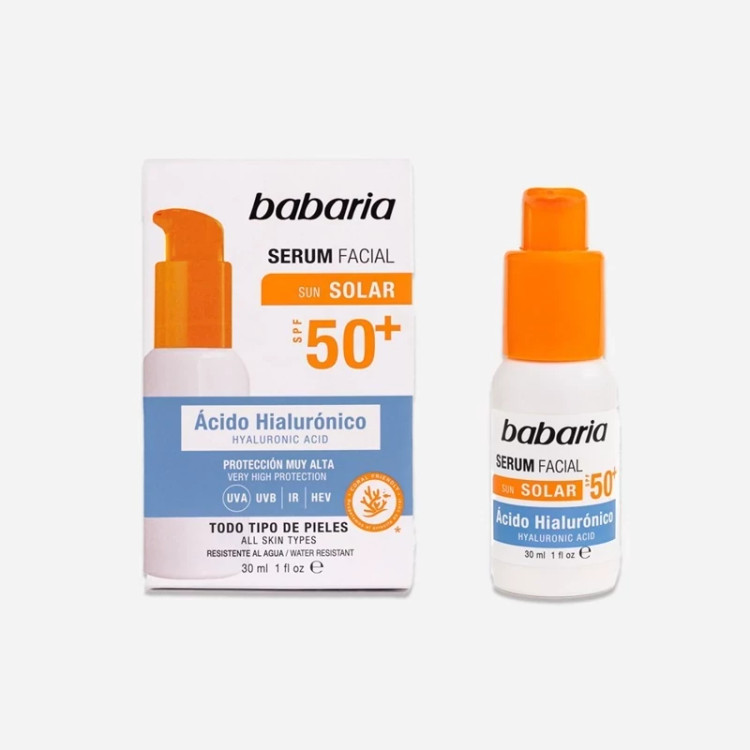 کرم ضد آفتاب هیالورونیک اسید SPF +50 باباریا