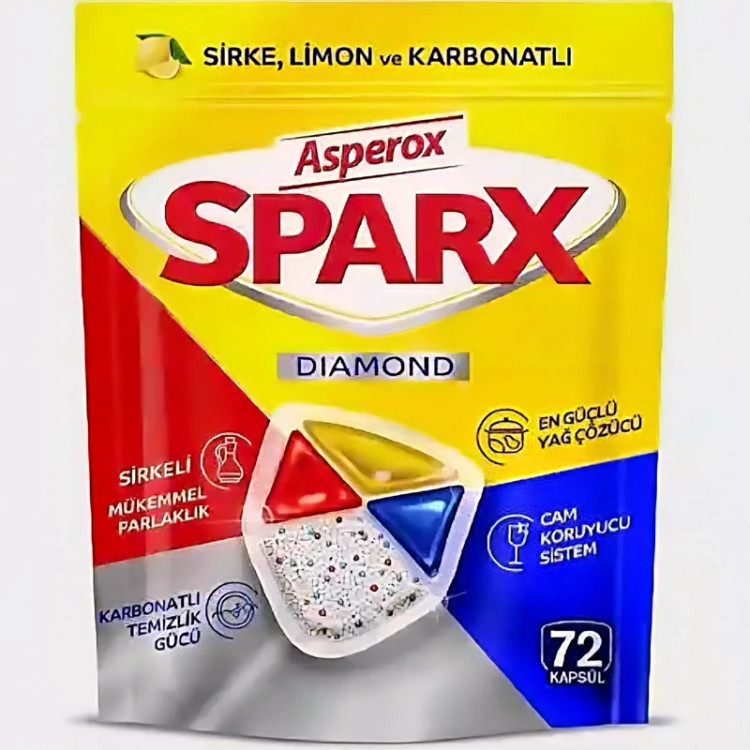 قرص ماشین ظرفشویی اسپروکس ASPEROX مدل diamond