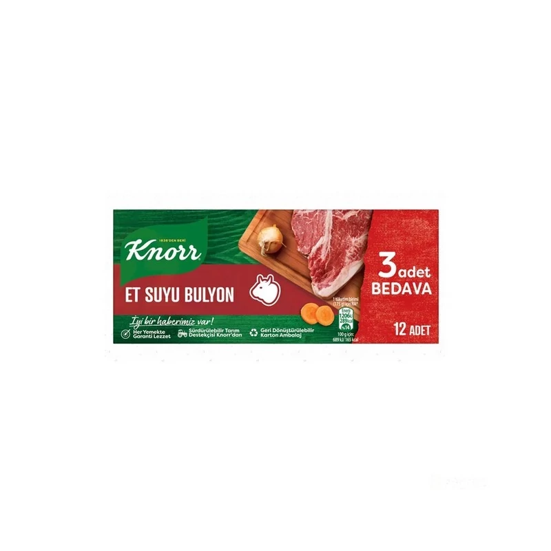 عصاره گوشت کنور KNORR مدل et suyu buylon
