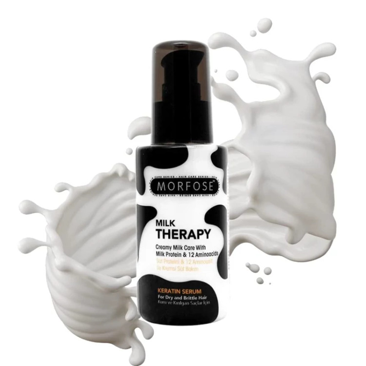 سرم مو ضد حرارت مورفوس Morfose مدل Milk Therapy
