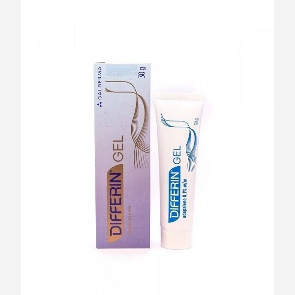 ژل لایه بردار و ضدجوش دیفرین 0.1 درصد وزن 30 گرم