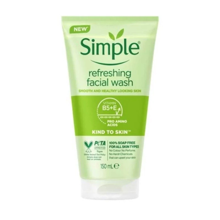 ژل شستشوی طراوت بخش سیمپل مدل refreshing