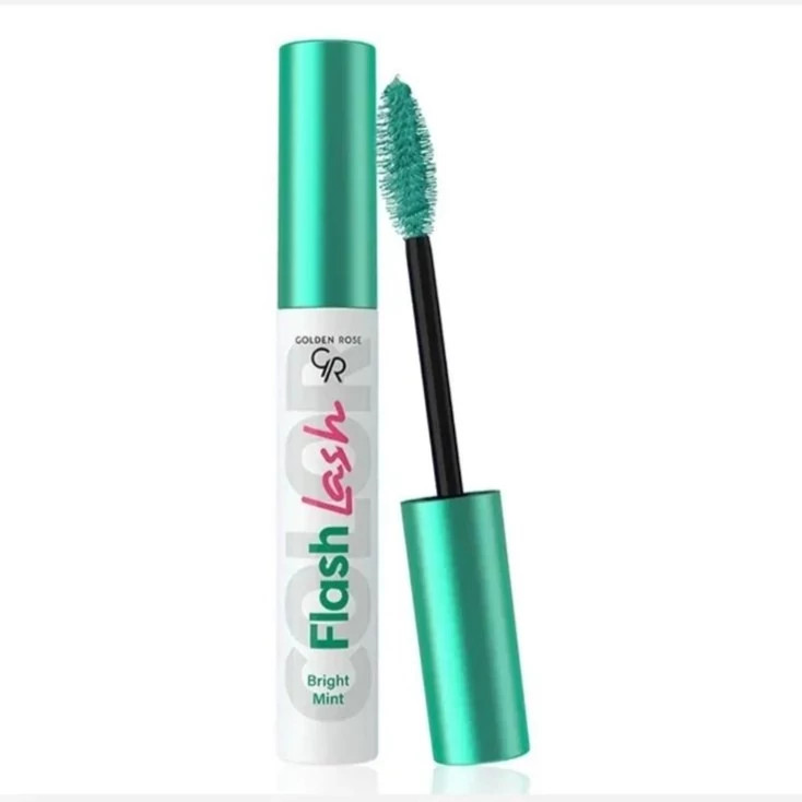 ریمل پرپشت کننده Bright mint 01گلدن رز مدل flash lash