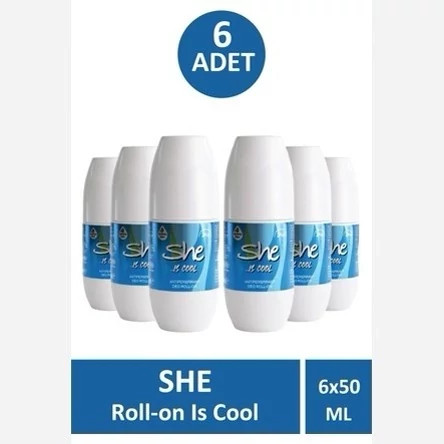 رول دئودورانت ضد تعریق زنانه She Is Cool