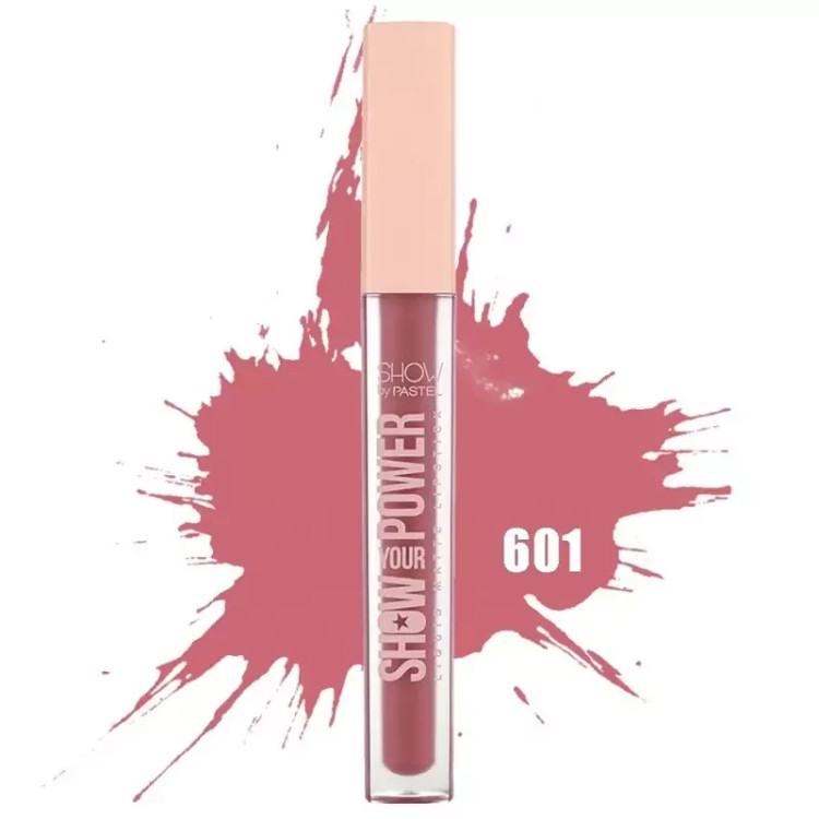 رژلب مایع پاستل (Pastel) مدل Show Your Power کد 601