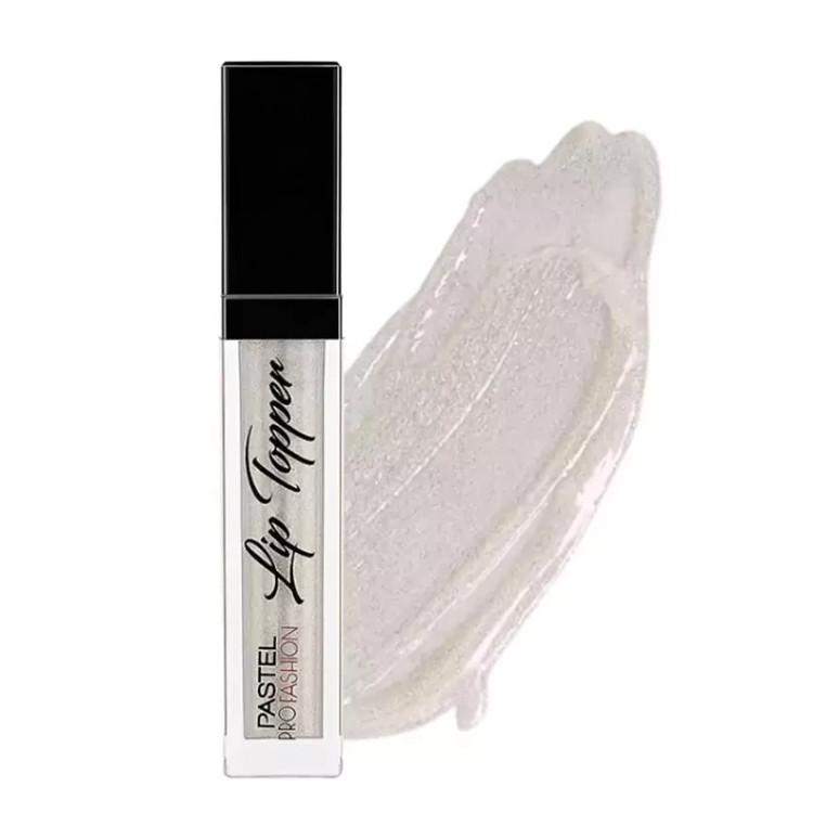 رژلب مایع براق و اکلیلی پاستل مدل Lip Topper کد 301