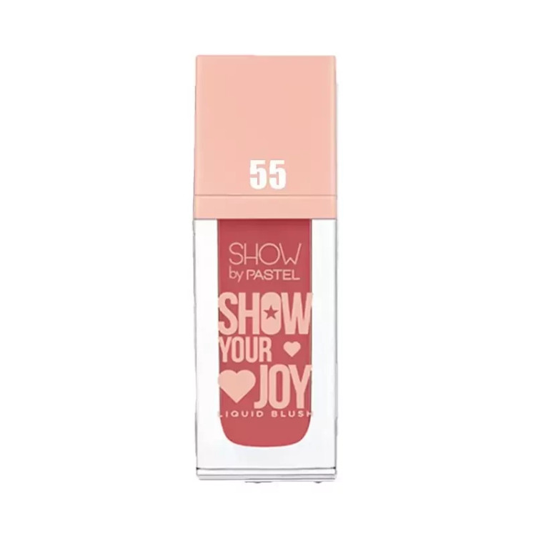 رژگونه مایع پاستل Show your joy شماره 55