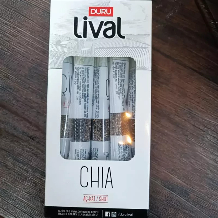 تخمه چیا دورو Duru Lival Chia برای تهیه شربت 80 گرم