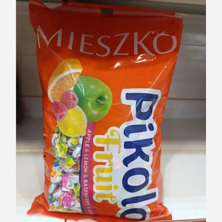 آبنبات میوه ای پیکولو بسته یک کیلویی Mieszko Pikolo Fruit Candies1kg