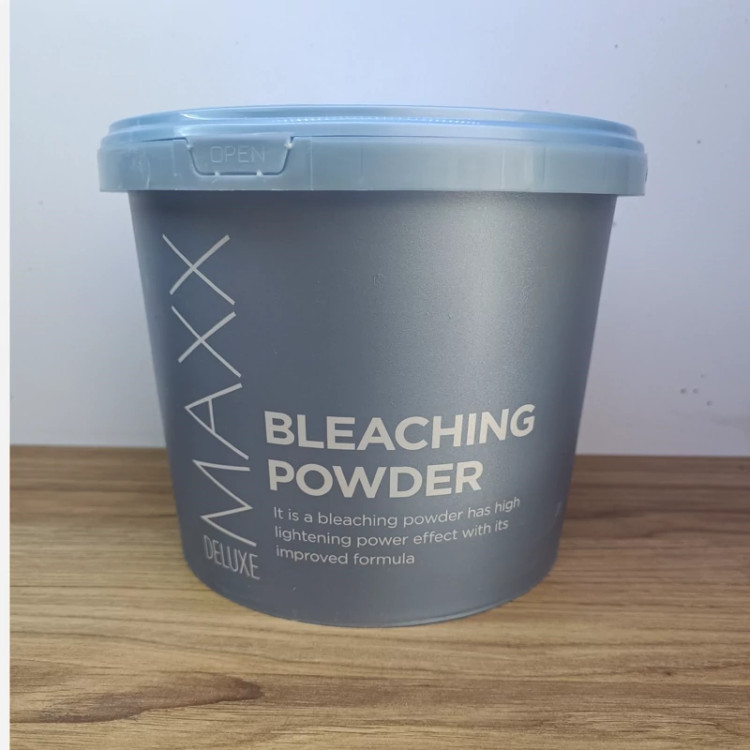 پودر دکلره مکس دلوکس آبی و سفید (حجم 2 کیلوگرم) Maxx Deluxe Bleaching