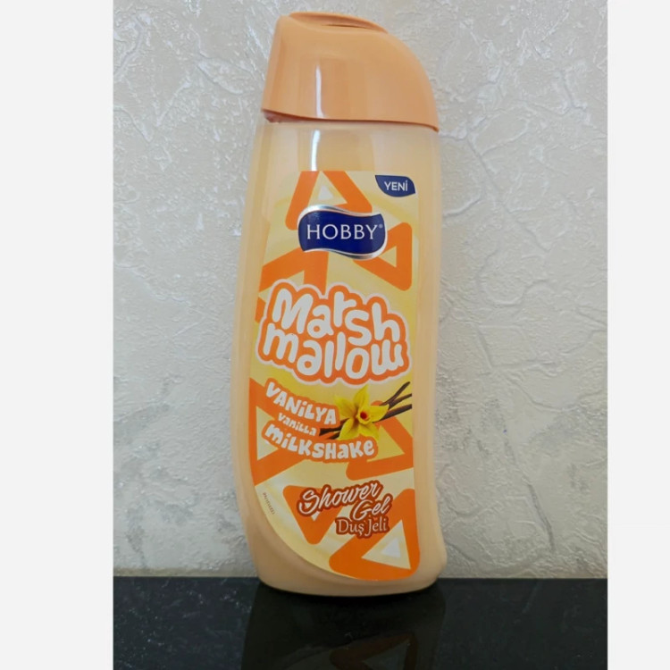ژل شستشوی بدن هوبی مدل Marshmallow حجم 500 میلی لیتر