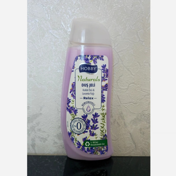 شامپو بدن هوبی مدل Naturals حاوی عصاره آویشن و روغن اسطوخودوس