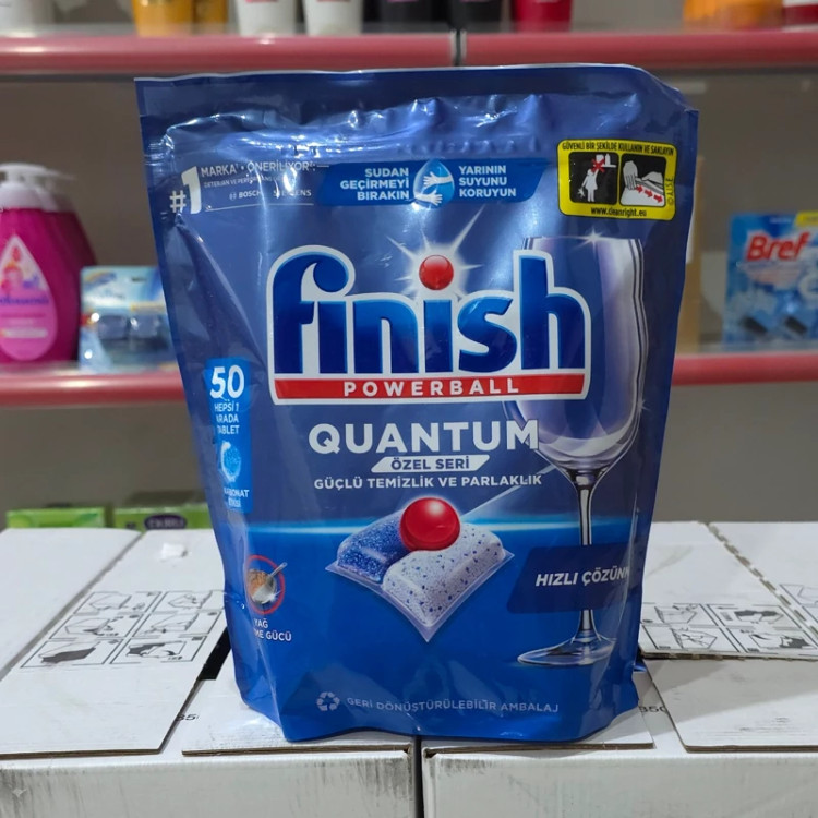 قرص ماشین ظرفشویی فینیش مدل Quantum Hepsi 1 Arada بسته 50 عددی