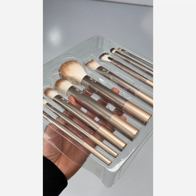ست براش 9 تکه ریل تکنیک مدل Au Naturale
