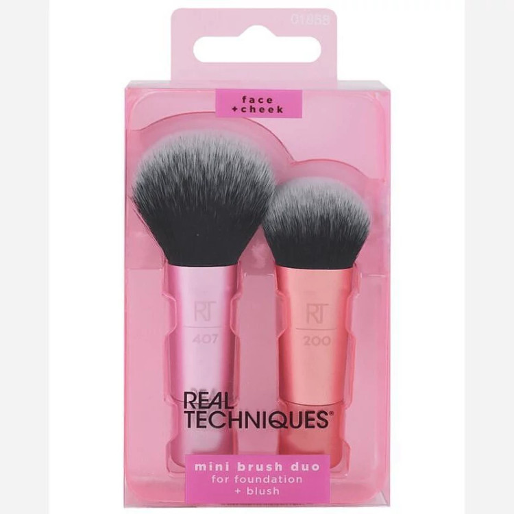 ست براش مینی ریل تکنیک 2 عددی Real Techniques