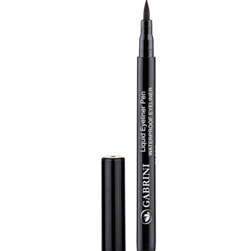 خط چشم ماژیکی مدل Liquid Black Eyeliner Pen گابرینی