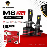 هدلایت توبیز M8 PRO U8 پایه H7 نور سفید