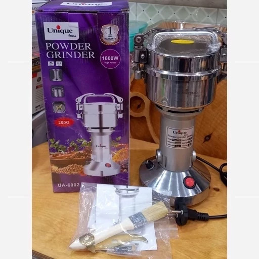 آسیاب صنعتی یونیک 200 گرمی 1800 وات با گارانتی