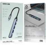 هاب 4 پورت USB-A گرین لاین مدل Docking Station Adapter