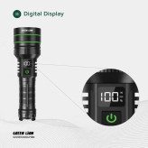 چراغ قوه 3 هزار لومنی با برد 1200 متر گرین لاین مدل GNHR3000LMBK