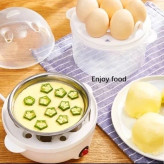 تخم مرغ آب پز دو طبقه سیلور کرست مدل SC-3102