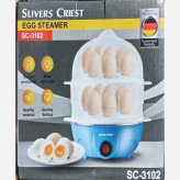 تخم مرغ آب پز دو طبقه سیلور کرست مدل SC-3102