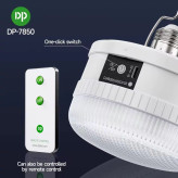 چراغ اضطراری 100W شارژی مدل DP-7850
