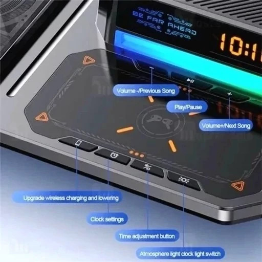 شارژر وایرلس و پایه نگهدارنده گرین لاین 6IN1 Multi Functional Wireless