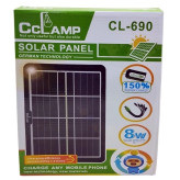 پنل خورشیدی 8 وات ( شارژر خورشیدی ) مدل CL 690