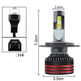 هدلایت موتور سیکلت کانپکس m8pro اصلی پایه H4 با گارانتی ( تک عددی )