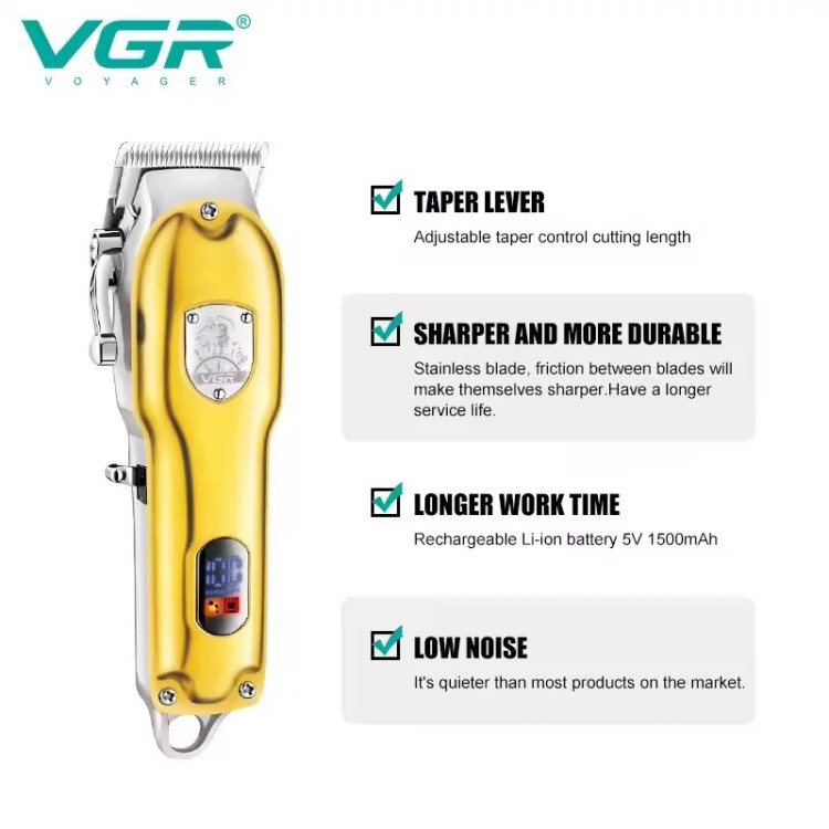 ماشین اصلاح و حجم زن وی جی آر مدل V-652