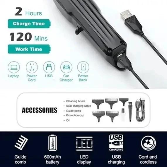 ماشین اصلاح و خط زن وی جی آر مدل V-982