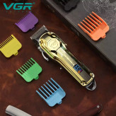 ماشین اصلاح VGR حجم زن سر و صورت و ریش تراش وی جی آر خط زن و صفر زن شارژی V-672
