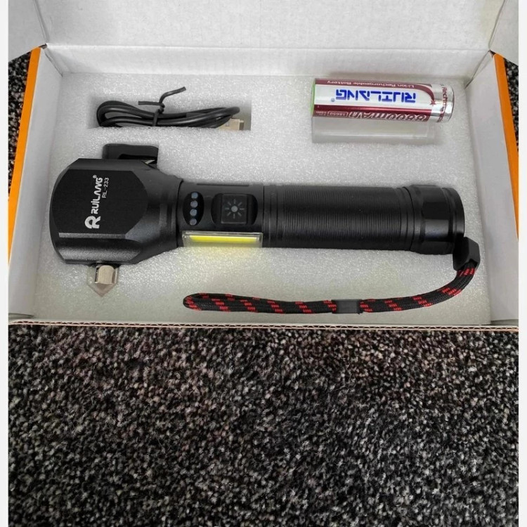 چراغ قوه دستی چکش دار روی لانگ مدل RL-233