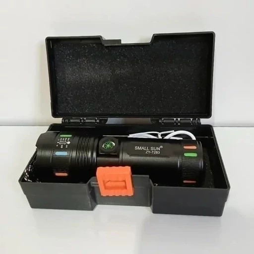 چراغ قوه اسمال سان Zy-T283 پلیسی زوم دار برند small sun با گارانتی