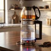 چایی ساز روهمی تفال- وارمردار مدل TF-124